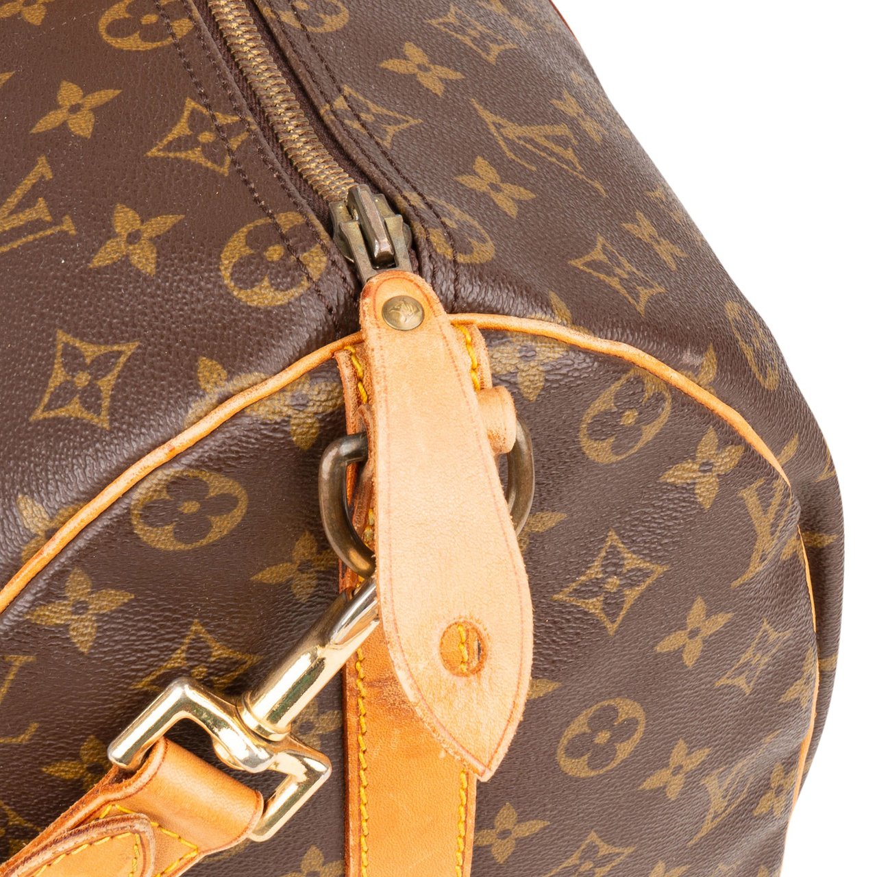 Louis Vuitton Louis Vuitton Canvas Monogram Keepall 50 Bandouliere Bruin