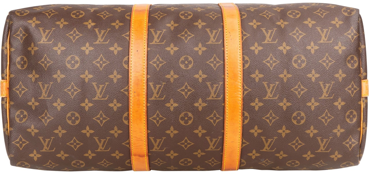 Louis Vuitton Louis Vuitton Canvas Monogram Keepall 50 Bandouliere Bruin