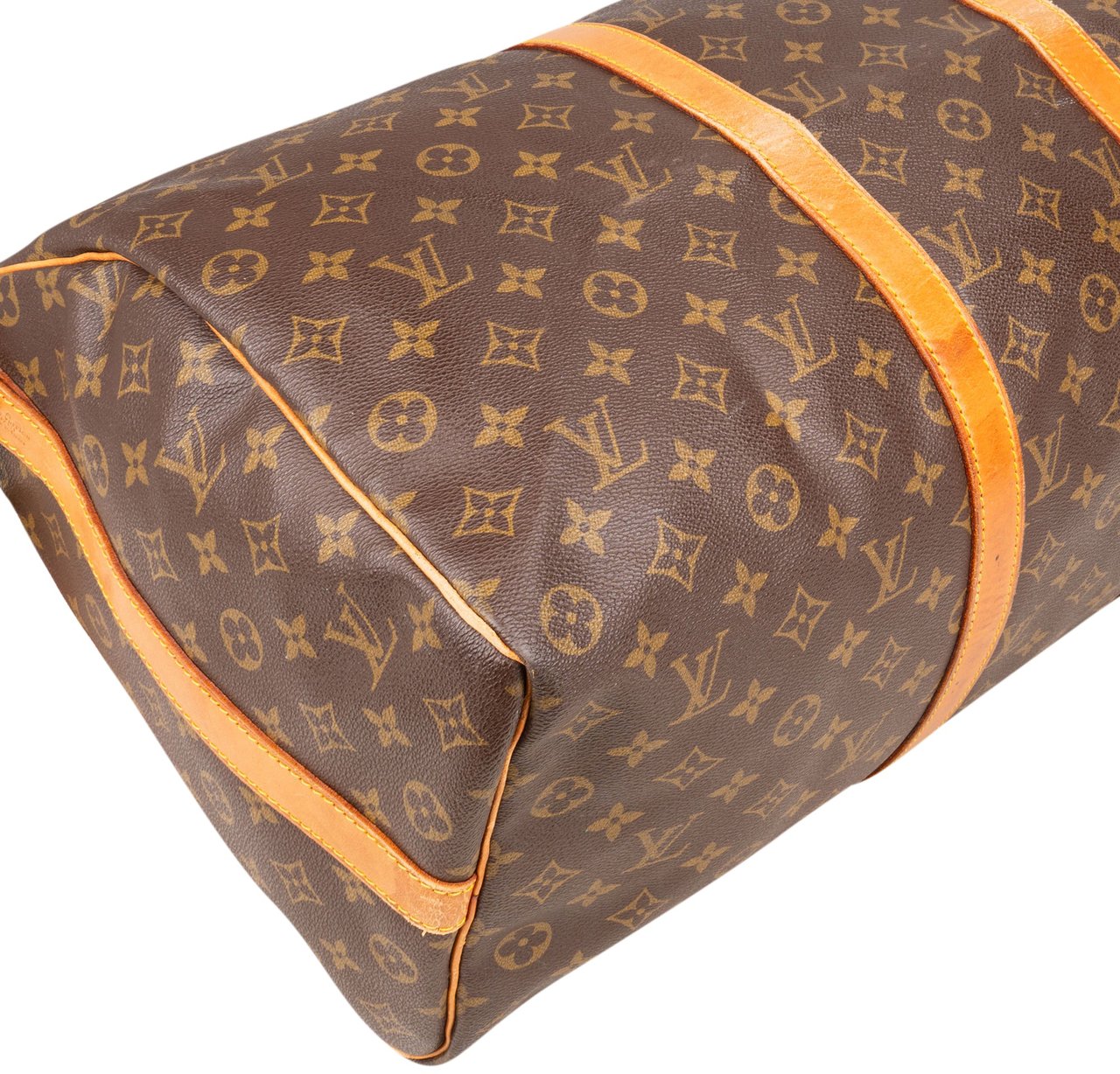 Louis Vuitton Louis Vuitton Canvas Monogram Keepall 50 Bandouliere Bruin