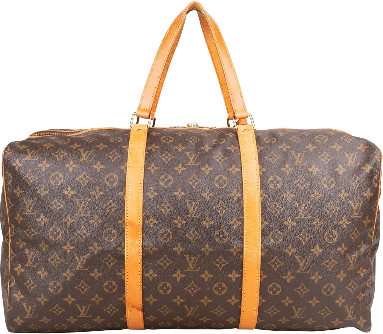 Louis Vuitton Louis Vuitton Canvas Monogram Sac Souple 55 Travel Bag Bruin