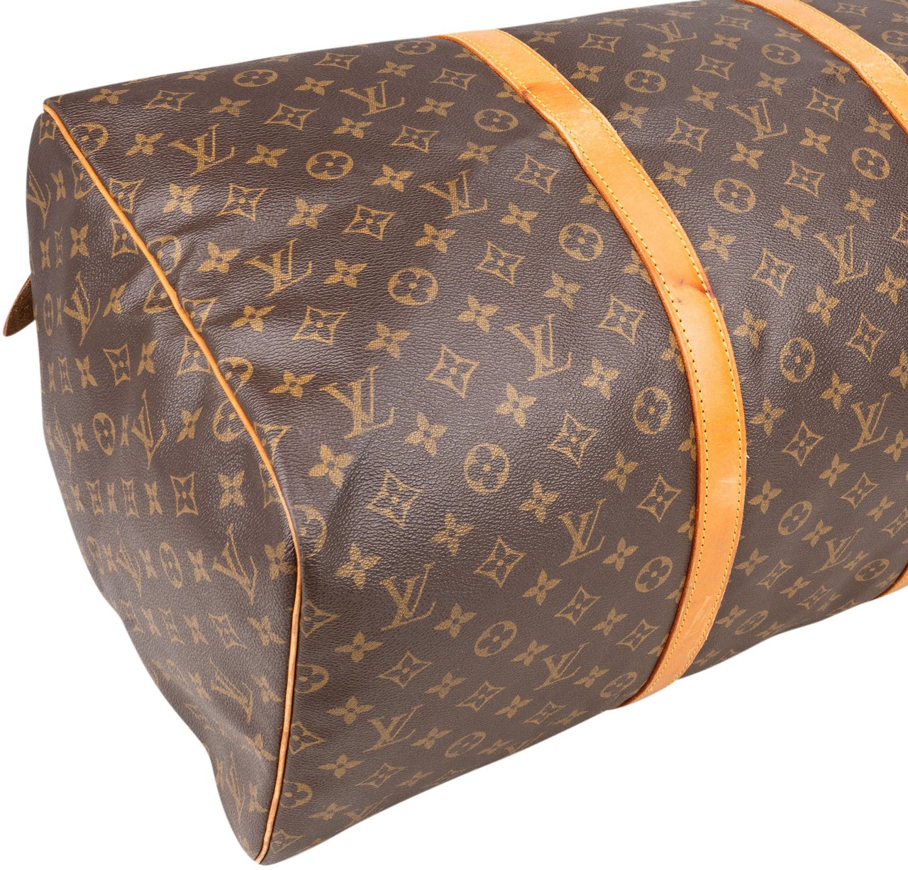 Louis Vuitton Louis Vuitton Canvas Monogram Sac Souple 55 Travel Bag Bruin