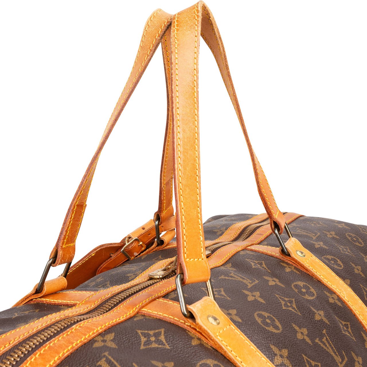 Louis Vuitton Louis Vuitton Canvas Monogram Sac Souple 55 Travel Bag Bruin