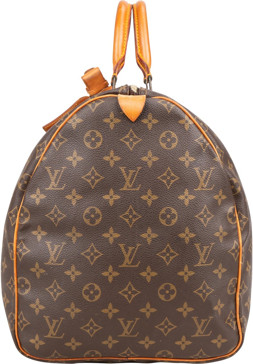 Louis Vuitton Louis Vuitton Canvas Monogram Keeepall 55 Bruin