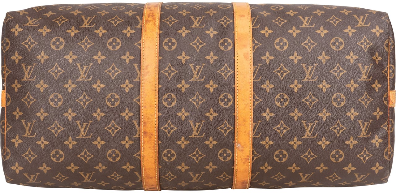 Louis Vuitton Louis Vuitton Canvas Monogram Keepall 55 Bandouliere Bruin