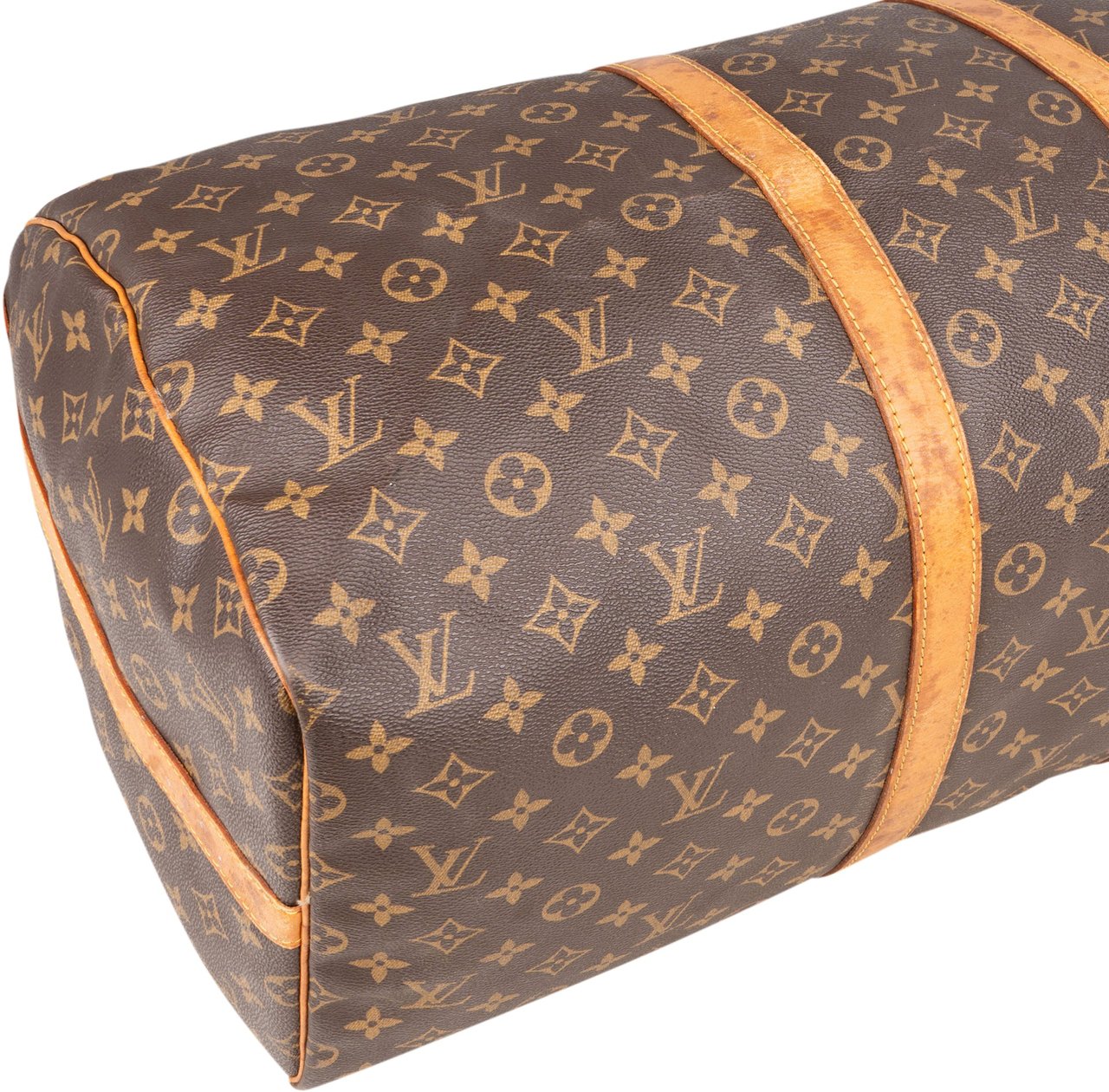 Louis Vuitton Louis Vuitton Canvas Monogram Keepall 55 Bandouliere Bruin