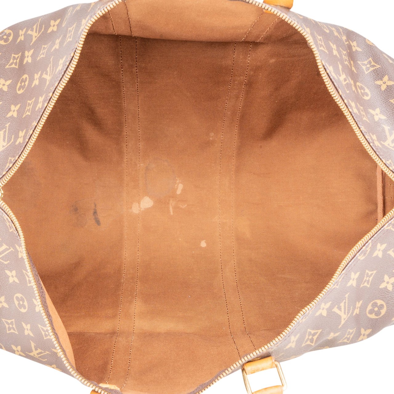 Louis Vuitton Louis Vuitton Canvas Monogram Keepall 55 Bandouliere Bruin