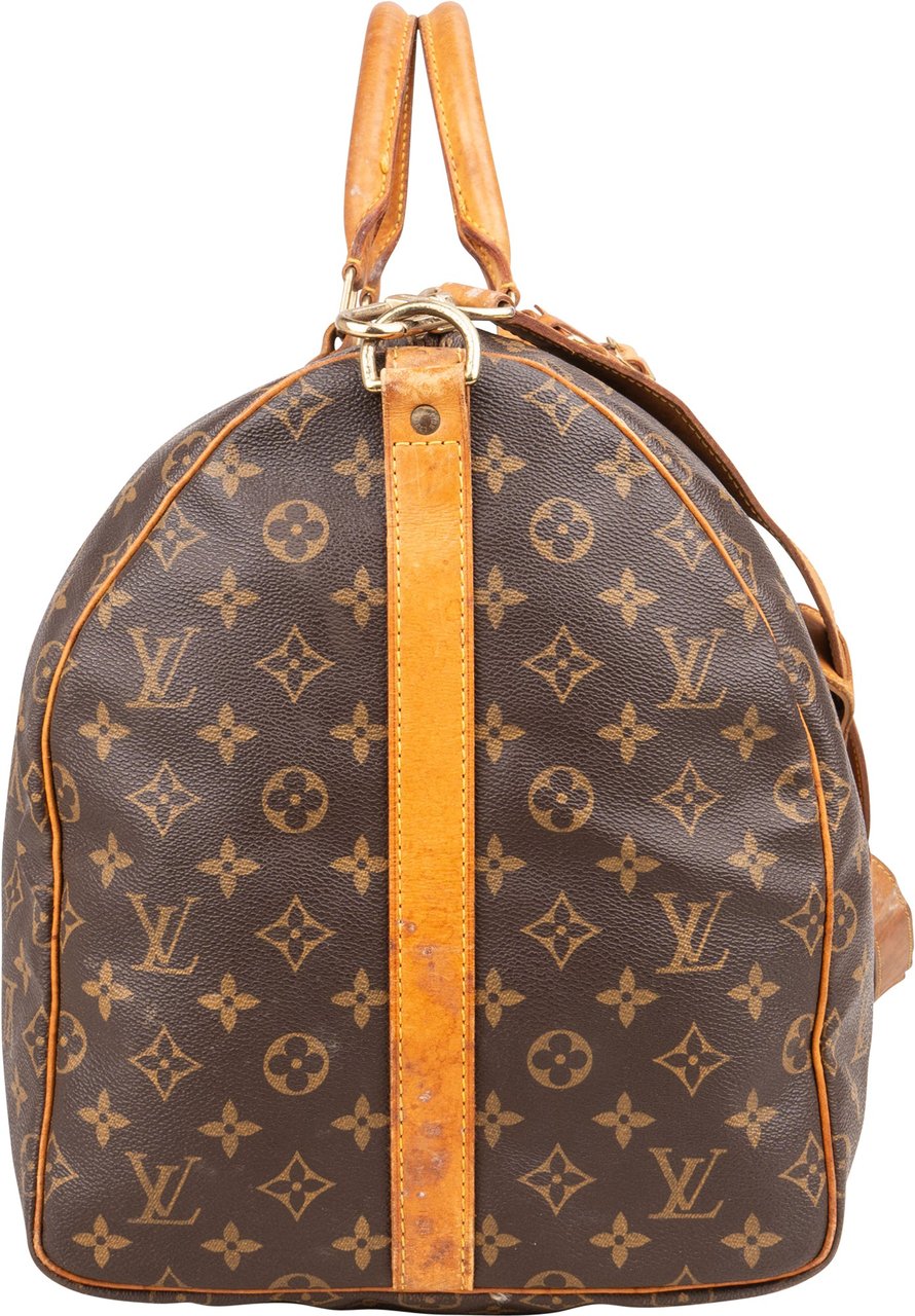 Louis Vuitton Louis Vuitton Canvas Monogram Keepall 55 Bandouliere Bruin