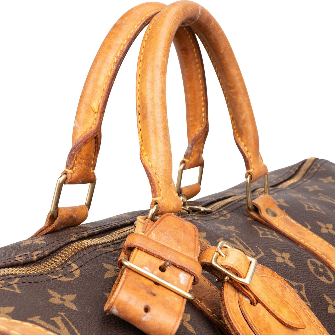 Louis Vuitton Louis Vuitton Canvas Monogram Keepall 55 Bandouliere Bruin
