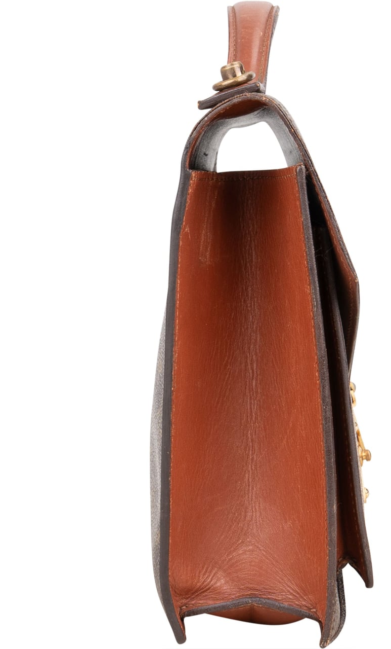 Louis Vuitton Louis Vuitton Canvas Monogram Monceau Handbag Bruin