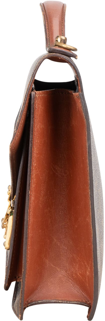 Louis Vuitton Louis Vuitton Canvas Monogram Monceau Handbag Bruin