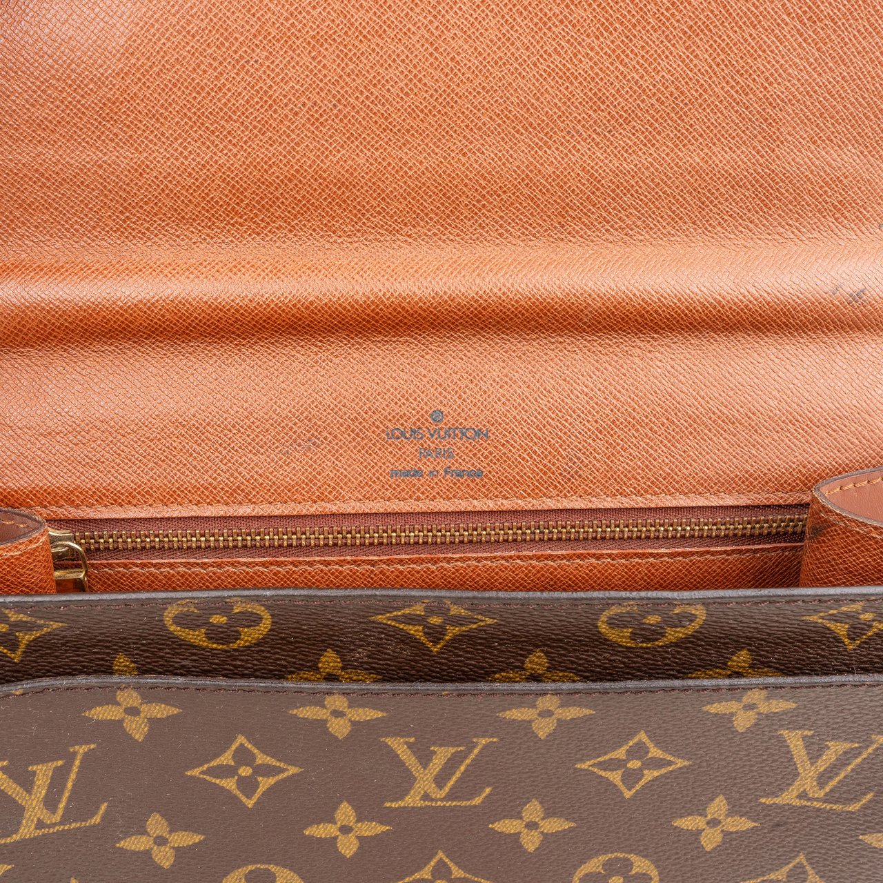Louis Vuitton Louis Vuitton Canvas Monogram Monceau Handbag Bruin