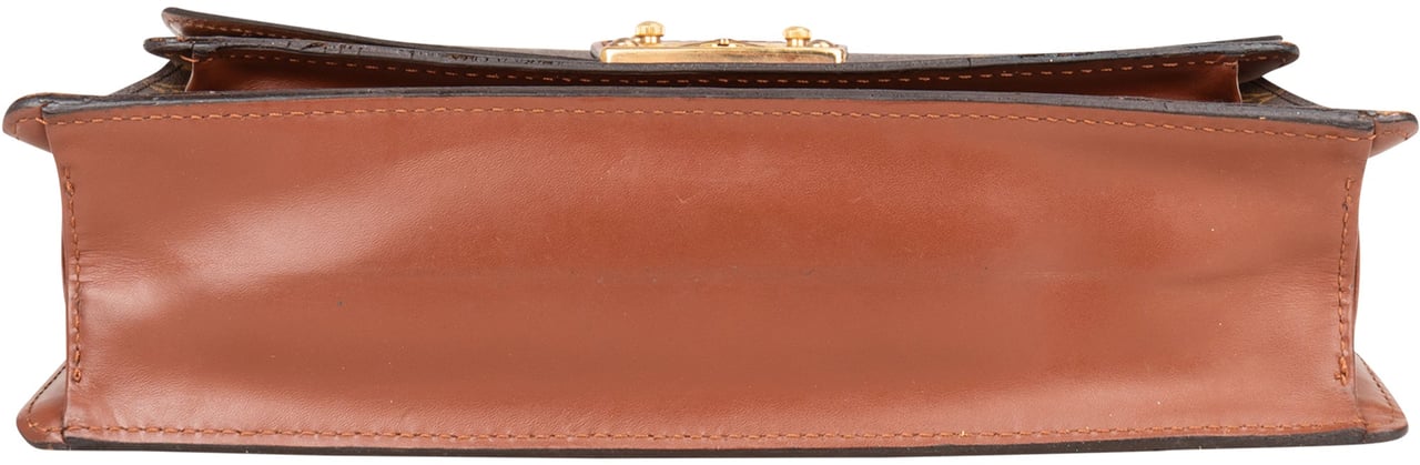 Louis Vuitton Louis Vuitton Canvas Monogram Monceau Handbag Bruin