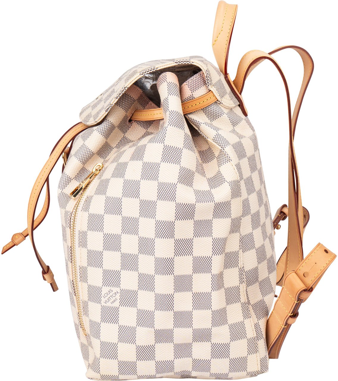 Louis Vuitton Louis Vuitton Damier Azur Monogram Sperone Backpack Wit