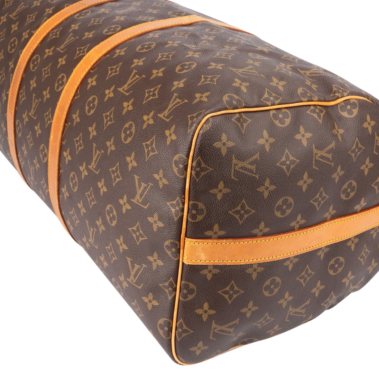 Louis Vuitton Louis Vuitton Canvas Monogram Keepall 55 Bandouliere Bruin