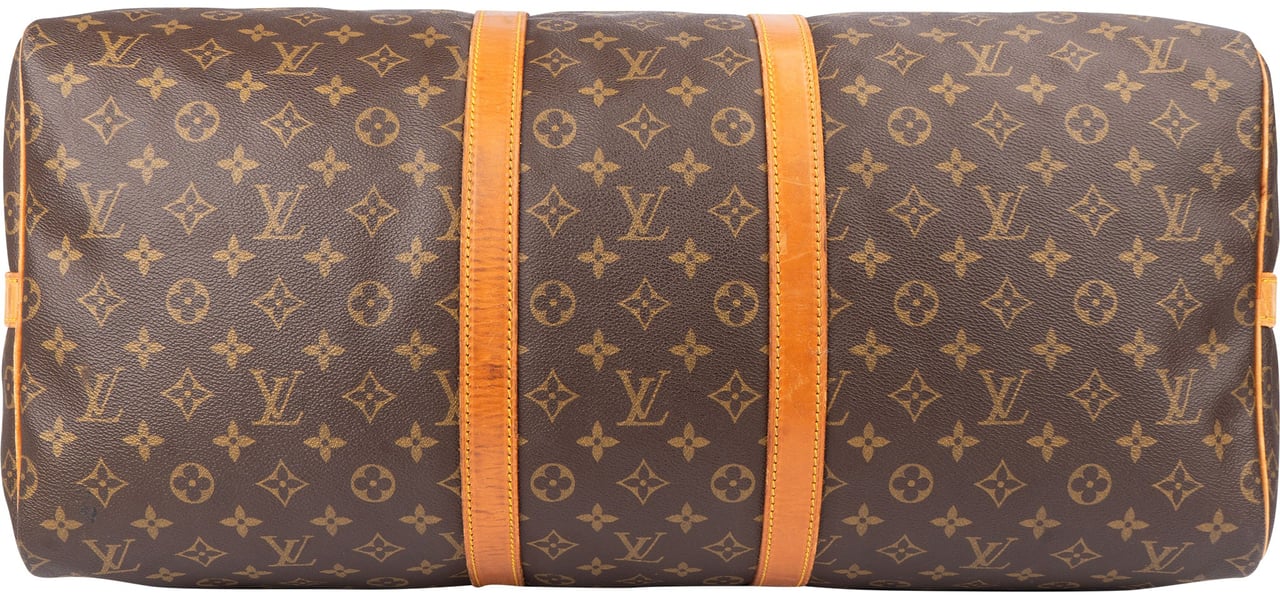 Louis Vuitton Louis Vuitton Canvas Monogram Keepall 55 Bandouliere Bruin