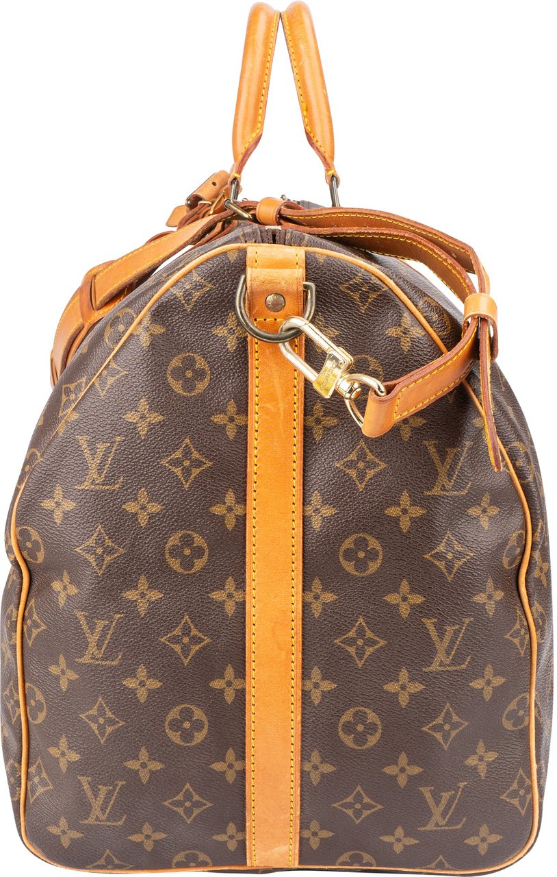 Louis Vuitton Louis Vuitton Canvas Monogram Keepall 55 Bandouliere Bruin