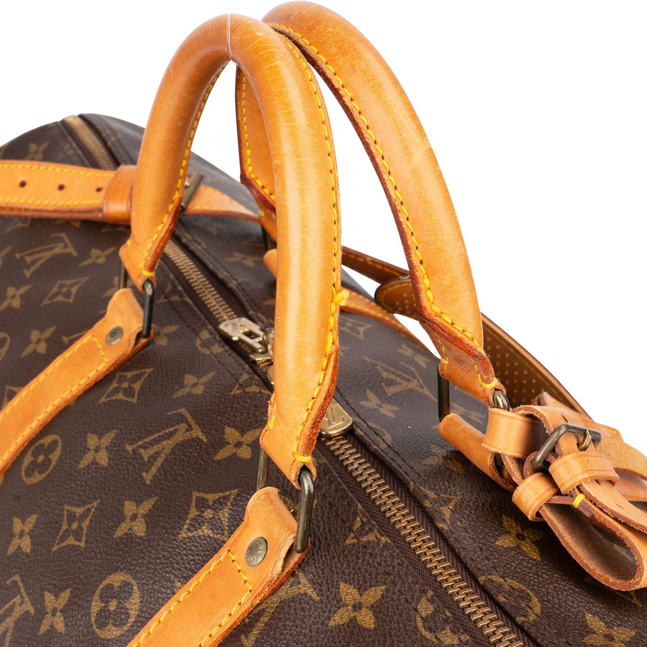 Louis Vuitton Louis Vuitton Canvas Monogram Keepall 55 Bandouliere Bruin
