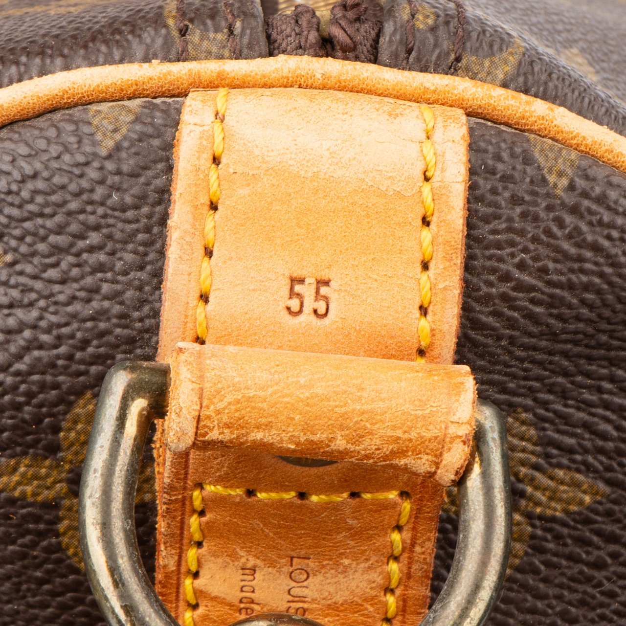 Louis Vuitton Louis Vuitton Canvas Monogram Keepall 55 Bandouliere Bruin