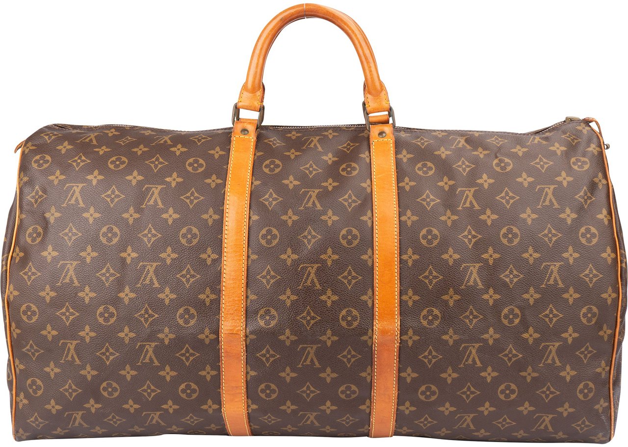 Louis Vuitton Louis Vuitton Canvas Monogram Keepall 60 Bruin