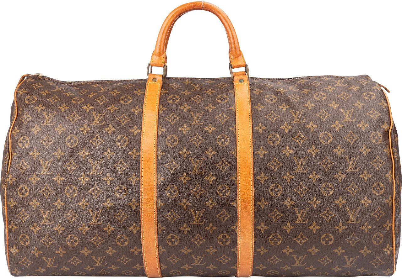 Louis Vuitton Louis Vuitton Canvas Monogram Keepall 60 Bruin