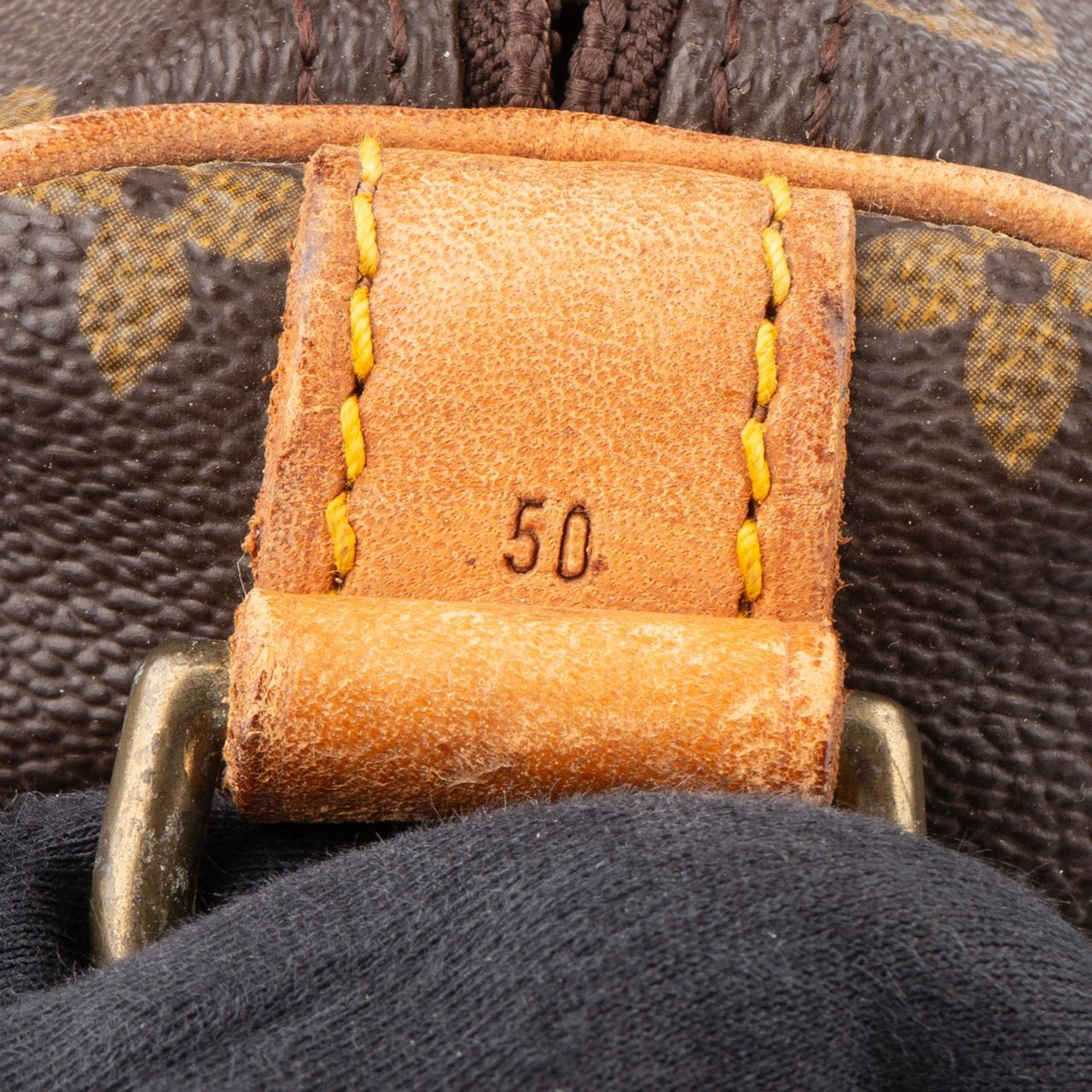 Louis Vuitton Louis Vuitton Canvas Monogram Keepall 50 Bandouliere Bruin