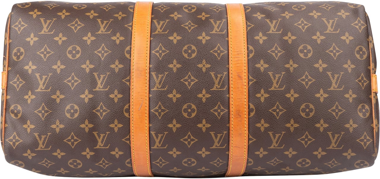 Louis Vuitton Louis Vuitton Canvas Monogram Keepall 50 Bandouliere Bruin