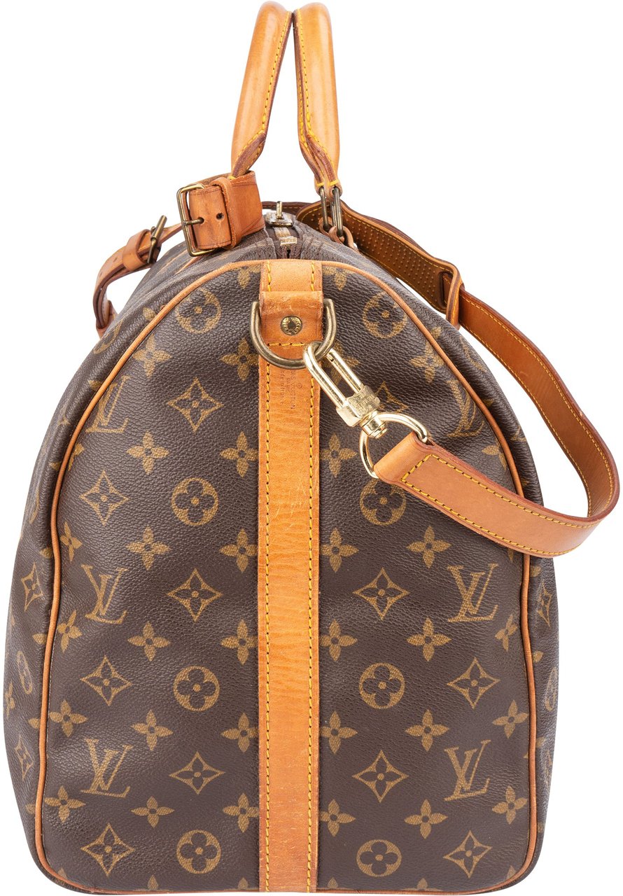 Louis Vuitton Louis Vuitton Canvas Monogram Keepall 50 Bandouliere Bruin