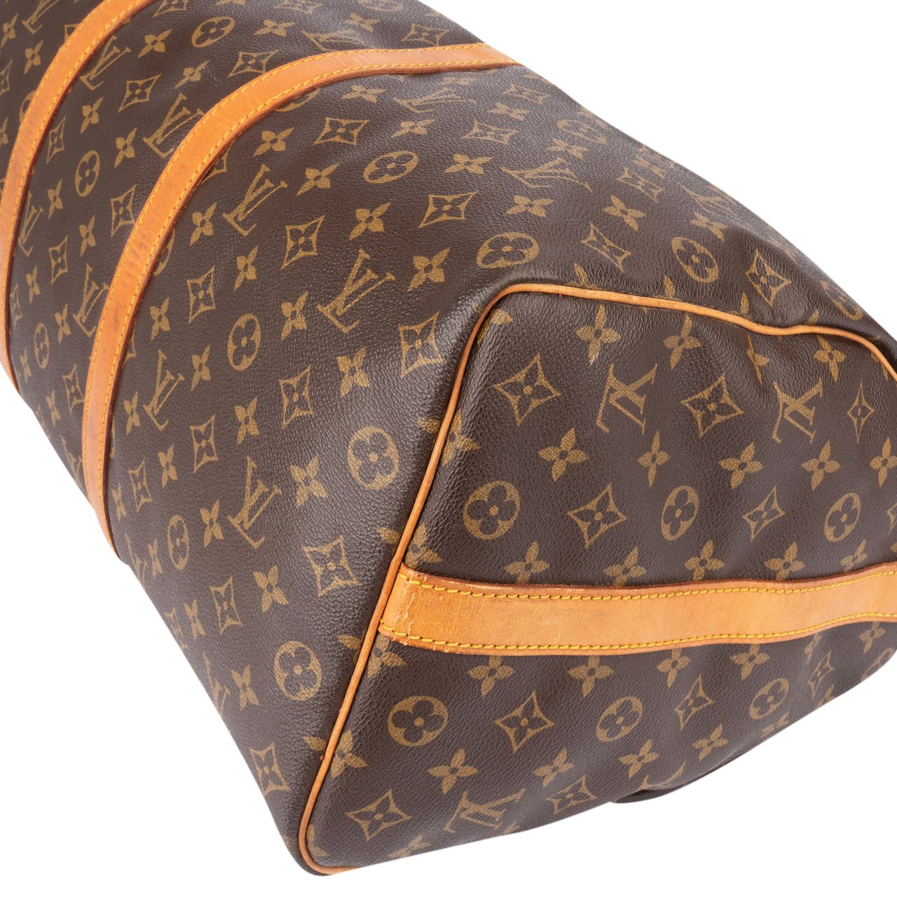 Louis Vuitton Louis Vuitton Canvas Monogram Keepall 50 Bandouliere Bruin