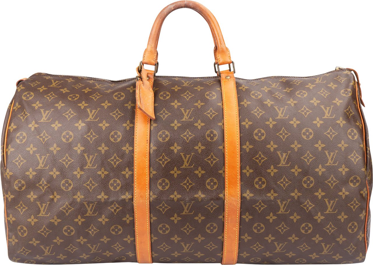 Louis Vuitton Louis Vuitton Canvas Monogram Keepall 60 Bruin