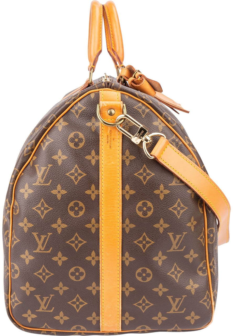 Louis Vuitton Louis Vuitton Canvas Monogram Keepall 55 Bandouliere Bruin