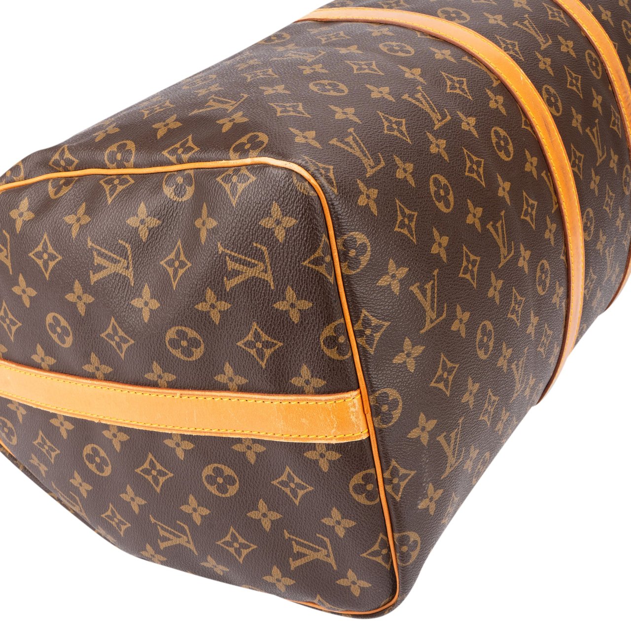 Louis Vuitton Louis Vuitton Canvas Monogram Keepall 55 Bandouliere Bruin
