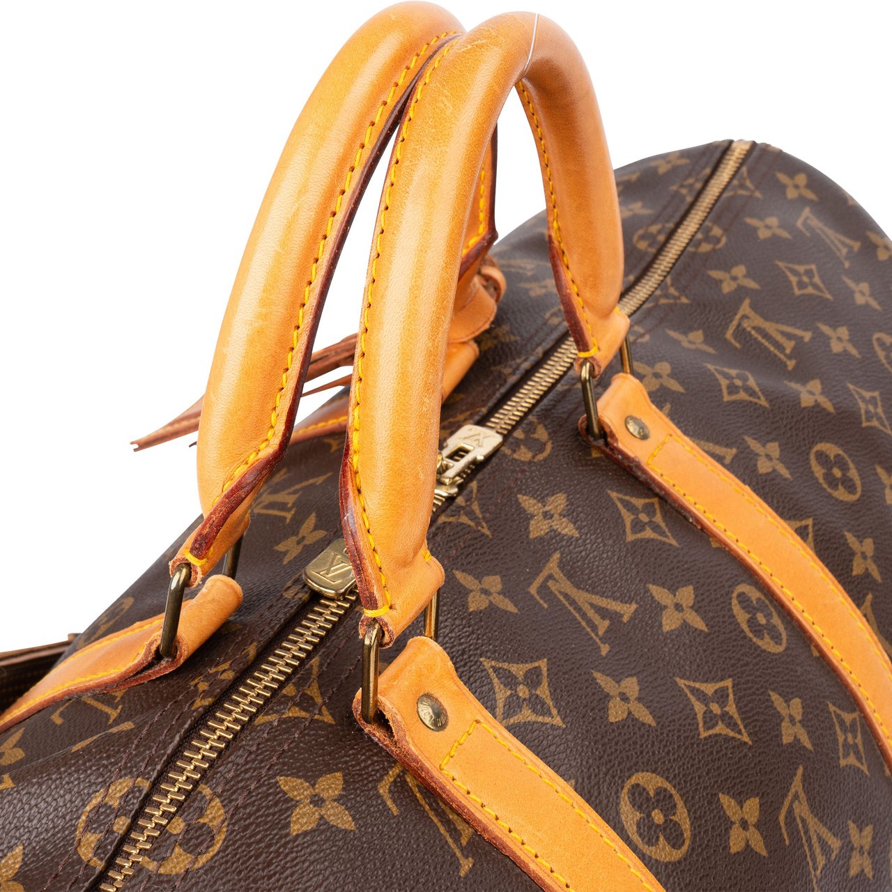 Louis Vuitton Louis Vuitton Canvas Monogram Keepall 55 Bandouliere Bruin