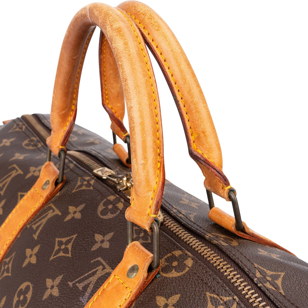 Louis Vuitton Louis Vuitton Canvas Monogram Keepall 50 Bruin
