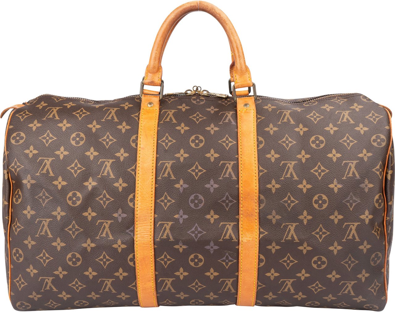 Louis Vuitton Louis Vuitton Canvas Monogram Keepall 50 Bruin