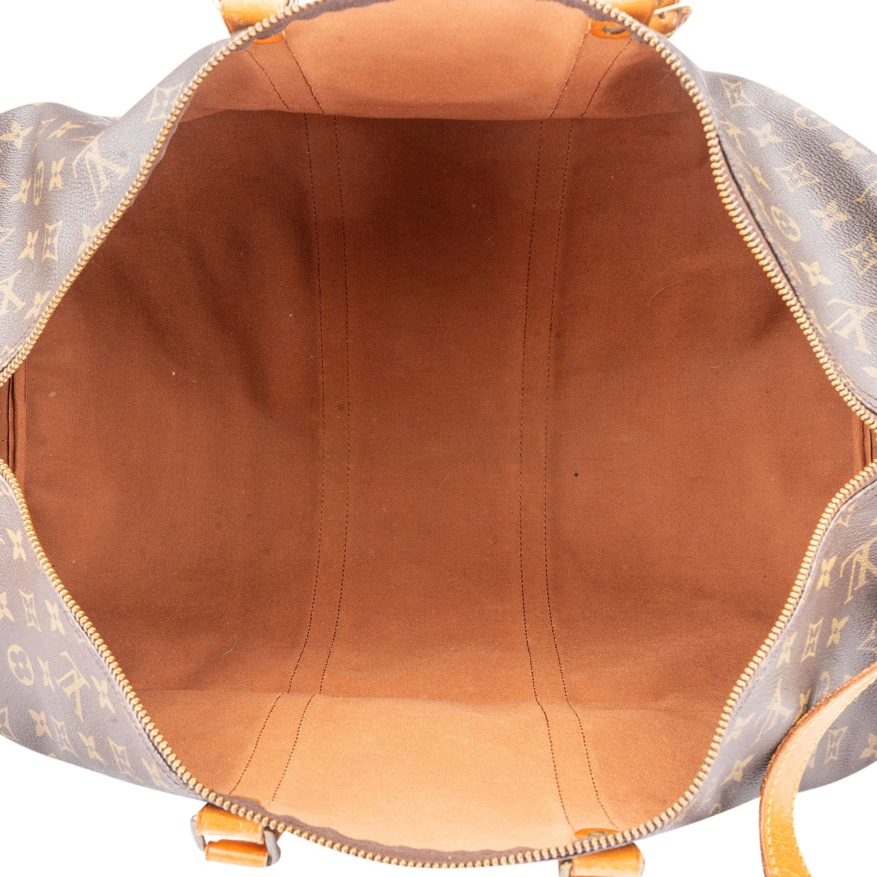 Louis Vuitton Louis Vuitton Canvas Monogram Keepall 55 Bandouliere Bruin