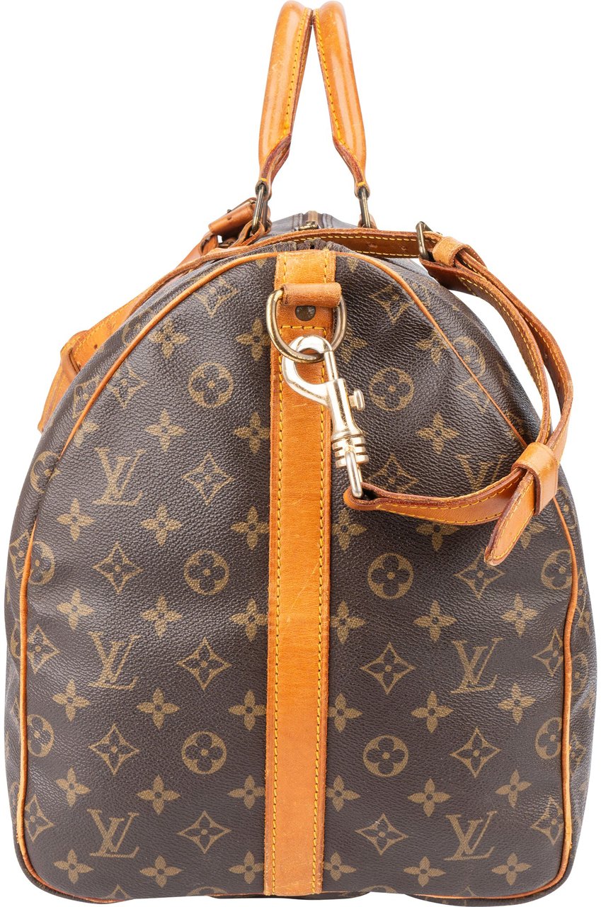 Louis Vuitton Louis Vuitton Canvas Monogram Keepall 55 Bandouliere Bruin