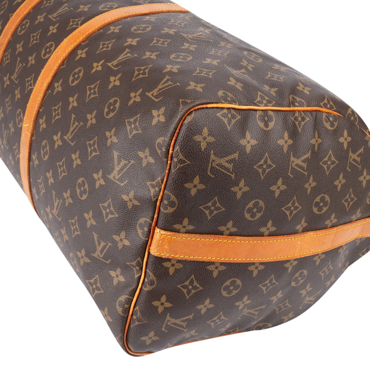 Louis Vuitton Louis Vuitton Canvas Monogram Keepall 55 Bandouliere Bruin