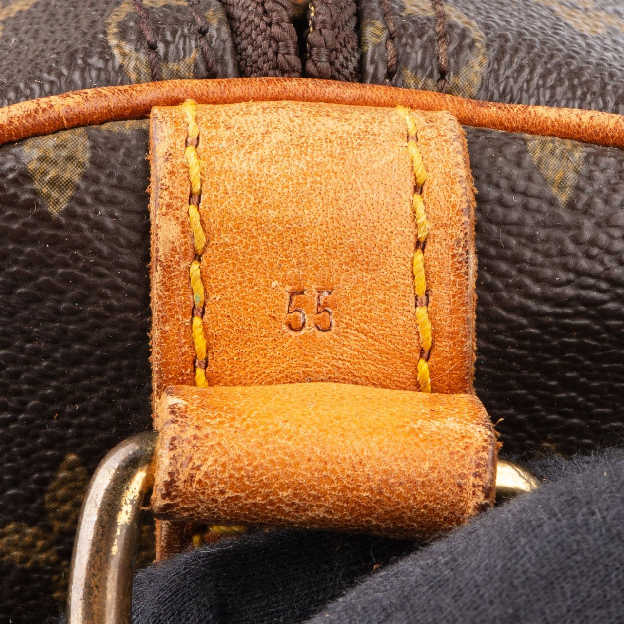 Louis Vuitton Louis Vuitton Canvas Monogram Keepall 55 Bandouliere Bruin