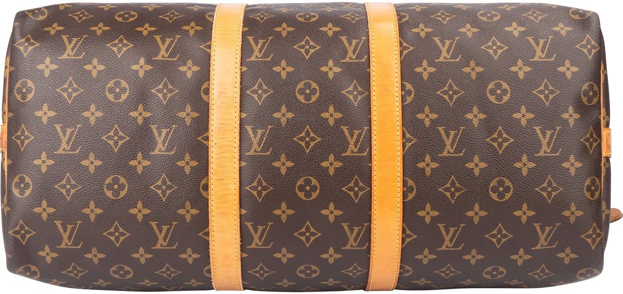 Louis Vuitton Louis Vuitton Canvas Monogram Keepall 50 Bandouliere Bruin