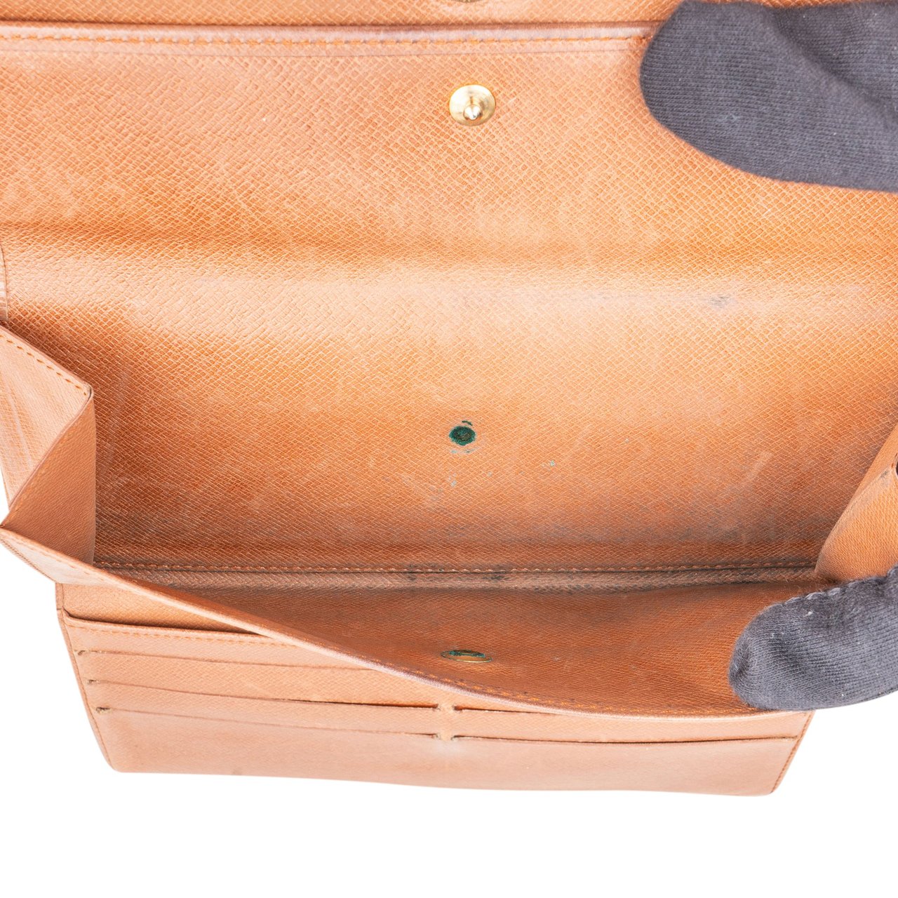 Louis Vuitton Louis Vuitton Canvas Monogram Sarah Wallet Bruin