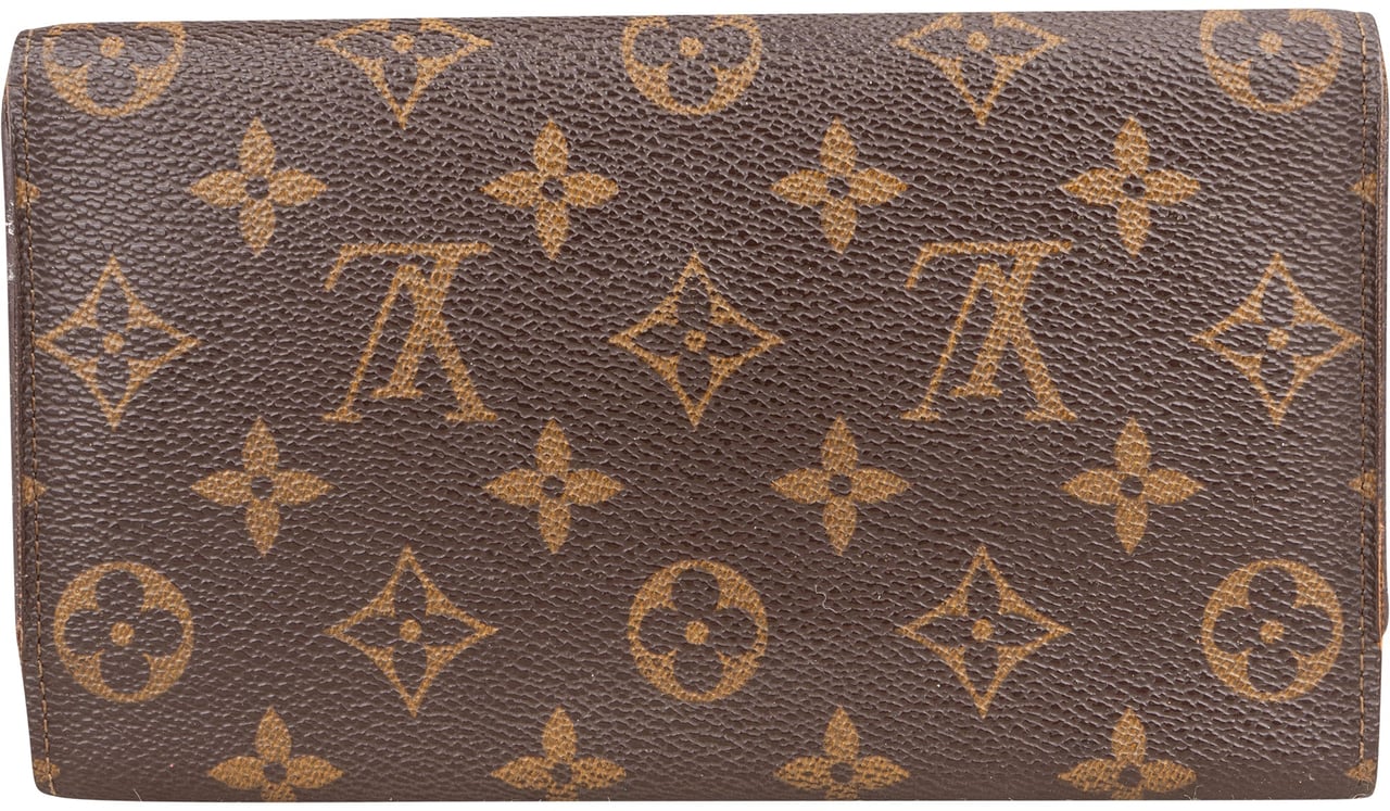 Louis Vuitton Louis Vuitton Canvas Monogram Sarah Wallet Bruin