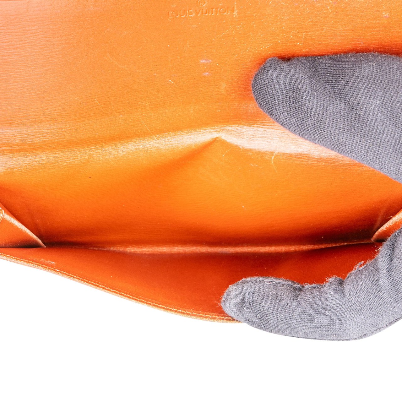 Louis Vuitton Louis Vuitton Cognac Epi Leather Wallet Bruin