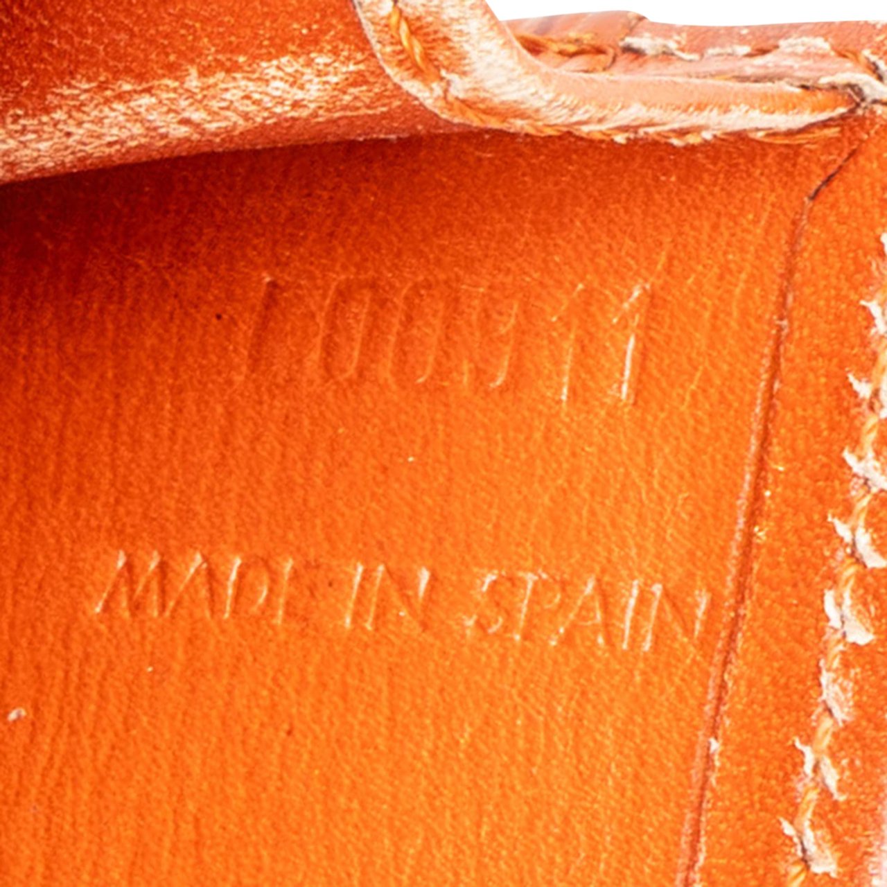 Louis Vuitton Louis Vuitton Cognac Epi Leather Wallet Bruin