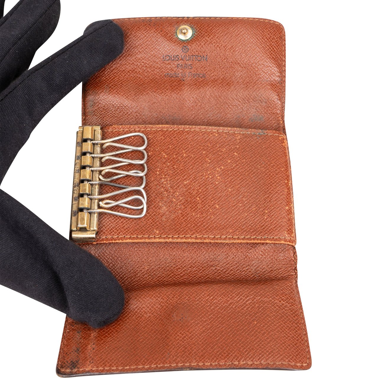 Louis Vuitton Louis Vuitton Canvas Monogram Keyholder Bruin