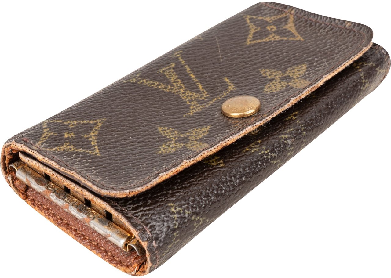 Louis Vuitton Louis Vuitton Canvas Monogram Keyholder Bruin