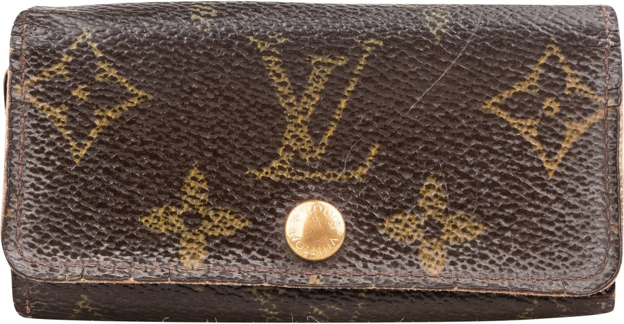Louis Vuitton Louis Vuitton Canvas Monogram Keyholder Bruin