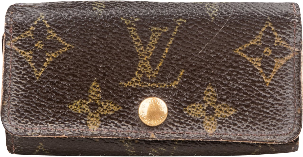 Louis Vuitton Louis Vuitton Canvas Monogram Keyholder Bruin