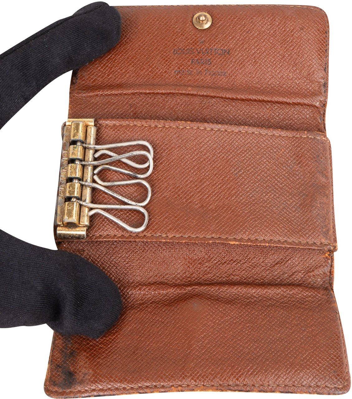 Louis Vuitton Louis Vuitton Canvas Monogram Keyholder Bruin