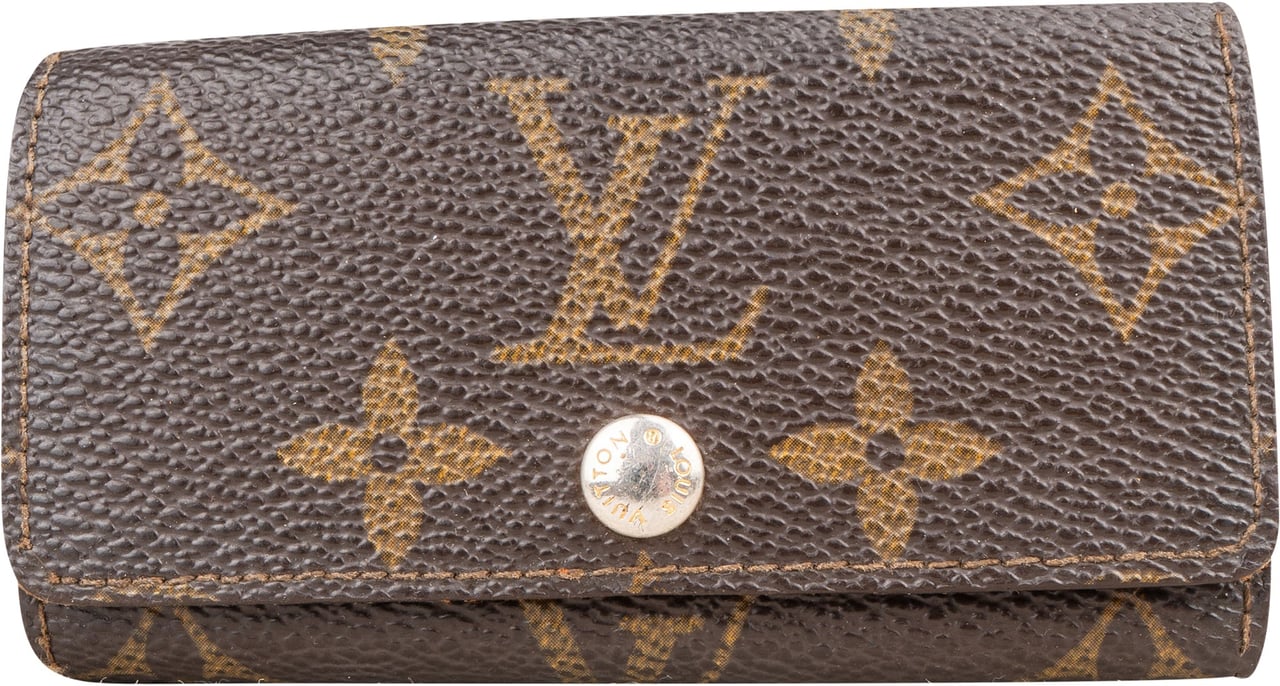 Louis Vuitton Louis Vuitton Canvas Monogram Keyholder Bruin