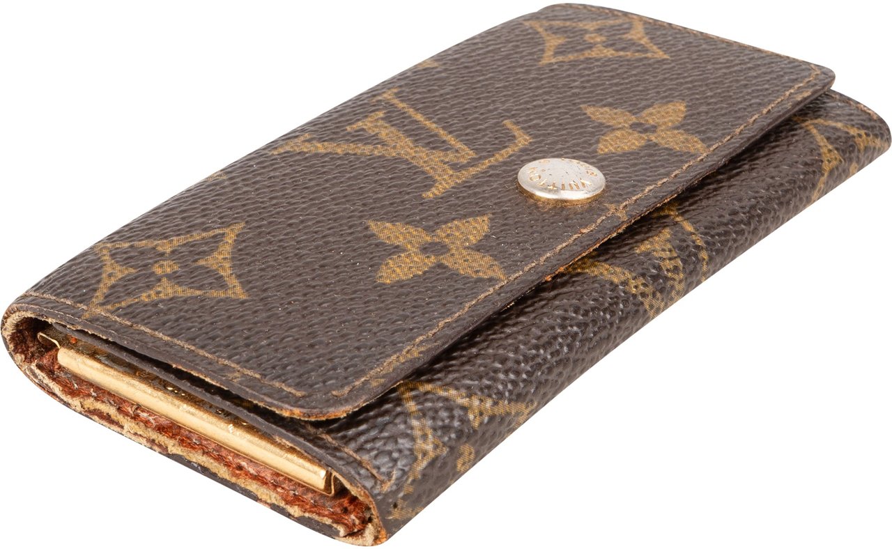 Louis Vuitton Louis Vuitton Canvas Monogram Keyholder Bruin